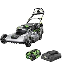 EGO POWER+ Electric Lawn Mower, Self-Propelled Cordless with Select Cut and Touch Drive, Includes (2) 56V 6.0Ah Batteries and Rapid Charger - LM2134SP-2