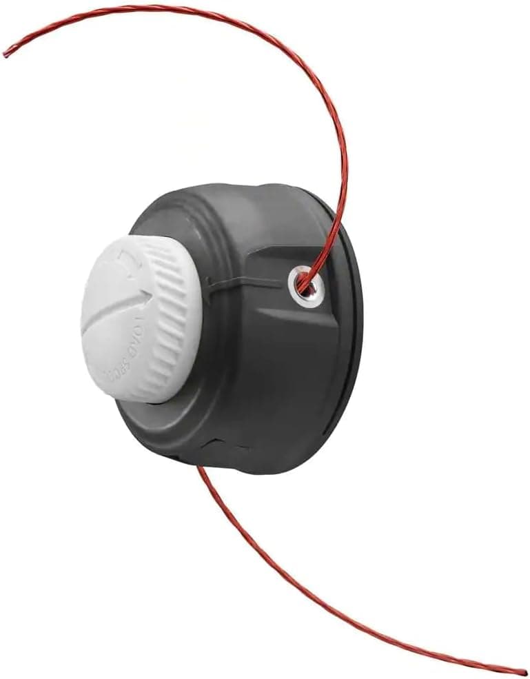 Homelite 2-Cycle 26cc Curved Shaft Gas Powered String Trimmer Clutched Engine 17 inch Cut