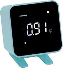 Ecosense EB100 EcoBlu, Home Radon Detector, Capture & Display Results Every 10 Minutes, Short & Long-Term Continuous Monitoring, Easy to Use