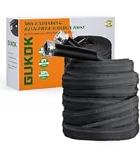Garden Hose, Lightweight, Ultra Flexible, Durable, Kink-Free Garden Hose, RV, Marine and Camper Hose (50 FT)