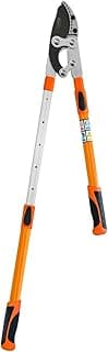 Lopper for Tree Trimming, 27-41'' Extendable Garden Lopper with Compound Action, Heavy Duty Branch Cutter for Trees, Orange