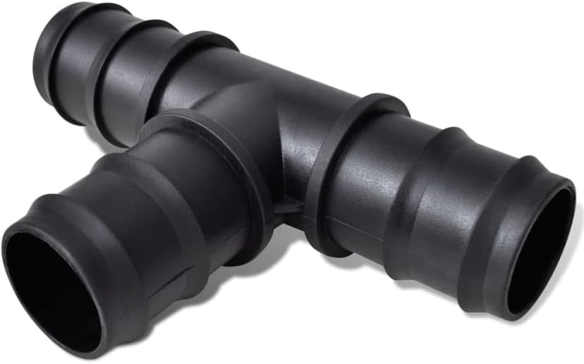 vidaXL Solar Pool Heater Bypass Kit - Comprehensive Package with Switchable Valve, T-Connector, Steel Clamps, and Tube Couplings - Made for Efficient Solar Heating