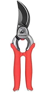 Corona BP 3180D Forged Classic Bypass Pruner with 1 Inch Cutting Capacity, 1", Red