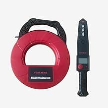 Pipe Locators, Water Pipe Blockage Detector for PVC/Plastic/Metal Underground Pipeline Blocking Clogging Finder Sewer Wall Scanner Plumbing Tools 30M