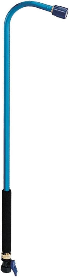 Dramm Sunrise Soft Rain Watering Spray Wand – 36” Long, Blue – Gentle Full-Flow Spray with Shut-Off Valve & 8” Foam Grip – Lightweight & Durable for Gardens, Hanging Baskets & Planters