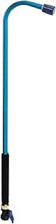 Dramm Sunrise Soft Rain Watering Spray Wand – 36” Long, Blue – Gentle Full-Flow Spray with Shut-Off Valve & 8” Foam Grip – Lightweight & Durable for Gardens, Hanging Baskets & Planters