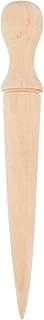 Wooden Hand Dibber, Ergonomic Sow Dibber Hole Punch, 5.79x0.79 inches, Scientific Gardening Excavation Tool for Planting, Yard, Balcony, Nursery, Seedling Transplanting