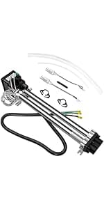 Hot Tub Heater 26-C3160-2S Replace 1995+ Hot Spring Spa Heater Watkins Tiger River No Fault Bathtub Heater 73791 C3160-2 C3564-2 73039 Hot Tub Parts 1kW/4kW 120V/240V 8.3A/16.6A