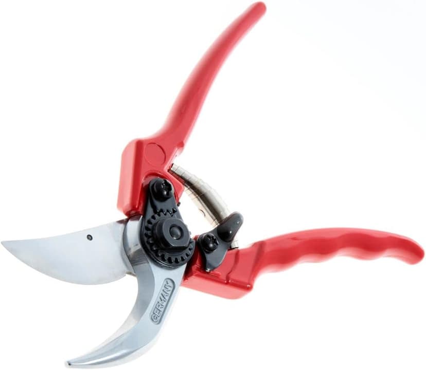 Berger Professional Pruning Shear, Forged Steel Body, Sap Groove to Prevent Sticking, 2 Locking Positions, Ergonomic Handle to Reduce Hand Strain, 1200