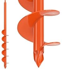 Grass Plugger Tool with Adjustable Digging Depth from 3 to 6 Inch Bulb Planter with Long Handle Plug Cutter Bulb Transplanter Tool for Plants Digging Holes, Repair of Turf, Transplant Seedling