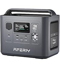 AFERIY P210 Portable Power Station 2400W (4800W Peak),2048Wh LiFePO4 Battery Generator with 1100W AC Charging & 500W Solar Charging,for Home Backup,Power Outages, Camping (Solar Panel Optional)