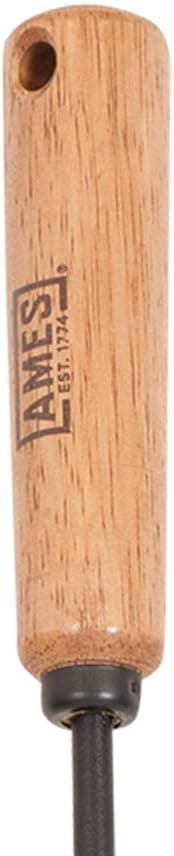 AMES 2447000 Tempered Steel Hand Weeder with Wood Handle, 12-Inch