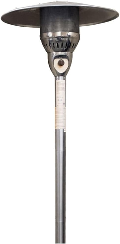 Hiland NG-WSS Tall Natural Gas Patio Heater,
