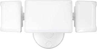 Olafus 60W Flood Lights Outdoor, Switch Controlled 6000LM LED Security Lights, IP65 Waterproof Outside Floodlights, 6500K Exterior Flood Light Fixture Wired for House Yard Porch Eave White