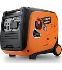 Power Equipment 4000 Watts Inverter Generator Gas Powered, Portable Open Frame Generator, Low Noise with ECO Mode and Inverter Technology, RV Ready, Emergency Home Backup
