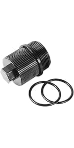 (2-Pack) 2" MIP x 2" PVC Hi-Temp Unions, Compatible with Pentair Whisperflo & Intelliflo Pool Pumps - Hand-Tightened Pool Pump High Temp Unions - Replacement for Schedule 40 Male Adapters