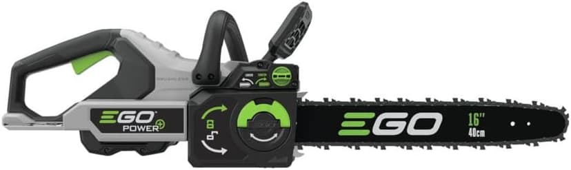 EGO Power+ CS1611 16-Inch 56V Lithium-ion Cordless Chainsaw - Battery and Charger Included, Black