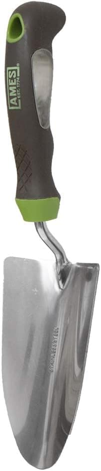AMES 2445000 Stainless Steel Hand Trowel with Ergo Gel Grip, 13-Inch