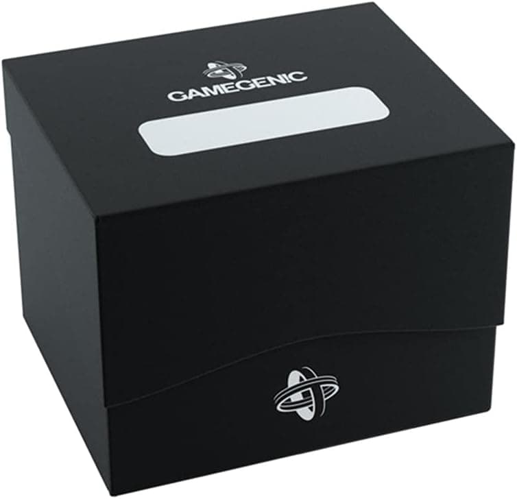 GameGenic Card Deck Box Side - Side Holder XL Black 100CT – Durable and Sturdy TCG, OCG Card Storage – Compatible with Pokemon Yugioh Commander and MTG Magic: The Gathering Cards