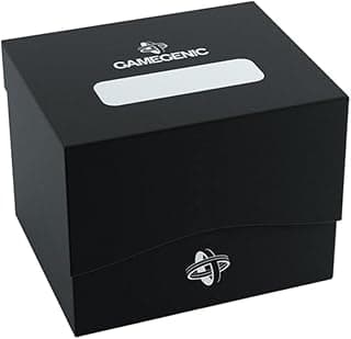 GameGenic Card Deck Box Side - Side Holder XL Black 100CT – Durable and Sturdy TCG, OCG Card Storage – Compatible with Pokemon Yugioh Commander and MTG Magic: The Gathering Cards