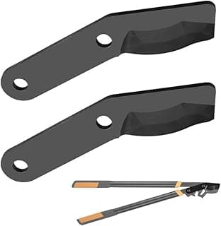 Adnee 2 Pcs SK5 Steel Lopper Replacement Blade-Black Bypass Lopper Blades for Tree Trimming-Replacement Blade Garden Tools Fit for PowerGear2
