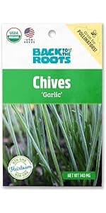 Seed Packet - Chives 'Garlic' 140mg