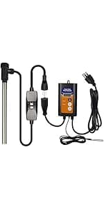 1300W Submersible Hot Tub & Pool Portable immersion Water Heater with Temperature Control and GFCI Leakage Protection for Swimming Pools, Bathtubs, Buckets, Baptistries, and Most Liquids