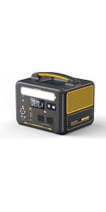 VTOMAN Jump 600X Portable Power Station, LFP Battery Powered Generator with 2x 600W AC Outlets (Surge 1200W), 4x USB ports, 3x DC Output for Outdoor Camping, Vehicle Emergency, Electric Backup