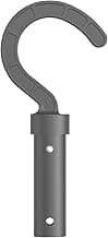 Hook for All Robotic Pool Cleaner, Accessories Hook Customized for Pool Vacuum Robot Including Cordless,Above Ground and Underwater,Attaches to Telescopic Poles-Gray