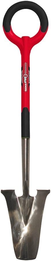 Radius Garden 20011 PRO Garden Stainless Steel Transplanter, Red