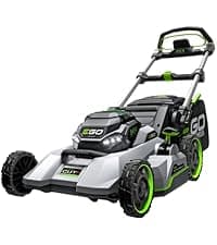 EGO POWER+ Electric Lawn Mower, Self-Propelled Cordless with Select Cut and Touch Drive, Includes 56V 7.5Ah Battery, Rapid Charger, & Extra 5.0Ah Battery – LM2135SP Extra Battery Bundle
