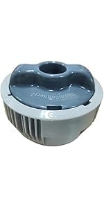 4 PCS Swimming Pool Pump Strainer Hole Plug Replacement for Bestway & Intex Pools Ground Swimming Plug Wall Plug Stopper (Black)