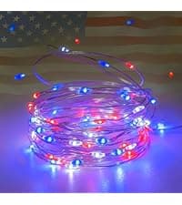 4-Pack Fairy Lights Battery Operated with Timer, Waterproof 16FT 50 LED String Lights Indoor Outdoor, Cuttable Starry Fairy Lights for Christmas Home Bedroom Wedding DIY Centerpiece Decor (Warm White)