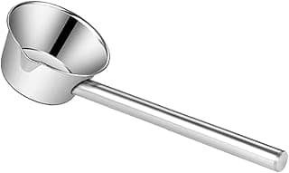 PRETYZOOM Dipper Stainless Steel Spoon Metal Bathing Ladles Long Handle Ladle Bath Spoon Water Ladle Spoon Garden Watering Scoop Soup Spoon Water Ladle Scoop Plant Take a Bath Baby China