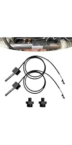 5.5kw 240v Titanium Hot Tub Heater Element for Balboa Spa Heater Element, Replacement Flo-Thru Universal Hot Tub Heater Element, Also for Spa Electric Heater Element Replacement (5.5kw)