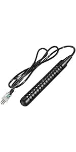 240V 3000W NEMA 6-15P Plug Immersion Bathtub and Swimming Pool Water Heater,Fully Submersible Portable Electric Heater,30 Galons Bathtub Heater,200 Galons Swimming Pool Heater,100% Waterproof