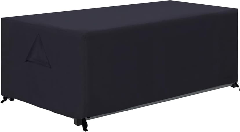 ABCCANOPY Patio Deck Box Cover Waterproof And Dustproof Winter Protection Outdoor Storage Box Cover Universal Furniture Cover 54x28x24 Black