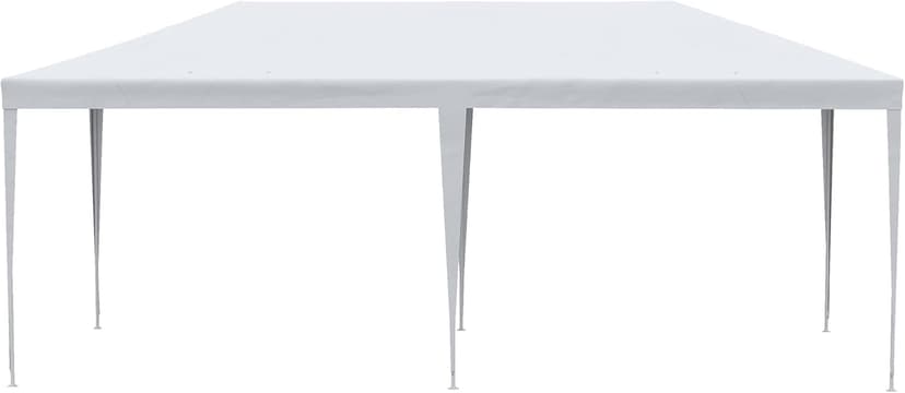 Outsunny 10' x 20' Large Party Tent, Outdoor Event Shelter, Gazebo Canopy with 4 Removable Window Sidewalls for Weddings, White