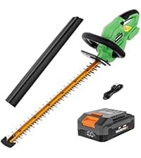 WORKPRO Cordless Grass Shear & Shrubbery Trimmer - 2 in 1 Handheld 7.2V Electric Grass Trimmer Hedge Shears/Grass Cutter Rechargeable Lithium-Ion Battery and Type-C Cable Included