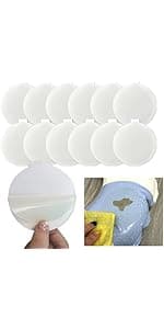 Birllaid Inflatable Patch Repair Kit Waterproof Heavy Duty, Clear TPU Repair Tape for Bounce House, Tent, Canvas, Canopy, Pool Floats, Swimming Ring