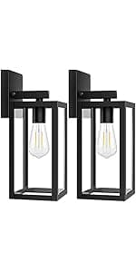 100FT LED Outdoor String Lights Patio Light with 52 Shatterproof G40 Dimmable Globe Bulb, 2-Pack 50FT Waterproof Outside Hanging String Light for Christmas Backyard Porch Balcony Gazebo Party