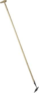 DeWit Diamond Hoe with P-Grip Handle-Long Handle Garden Hoe with Forged Steel Diamond Head – 4 Sharp Edges – Weed Without Bending – Push & Pull Action