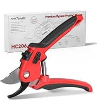 FLORA GUARD Professional bonsai Pruning shear set, long blade pruning scissors and scimitar tip pruning scissors, gold plated titanium flower scissors set, suitable for indoor plants, bonsai