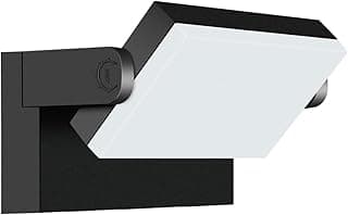 LEDMO LED Flood Lights Outdoor 60W - Rotatable 360 Adjustable Head Switch Control Exterior Lighting Fixture Wall Pack Commercial Security 5000K Waterporof Yard Wall Mount Garage Barn Yard Lights