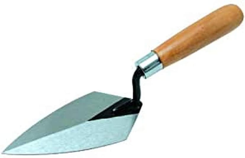 MARSHALLTOWN QLT By 925 7-Inch by 3-Inch Pointing Trowel with Wooden Handle