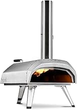 Ooni Karu 12 Multi-Fuel Outdoor Pizza Oven – 12 Inch Pizzas in 60 Seconds - Portable Wood and Gas Fired Pizza Oven with Pizza Stone, Dual Fuel Ooni Pizza Oven