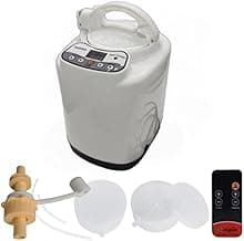 3L Sauna Steamer, Fcc Certified 3L & 1000W Steam Generator, Sauna Steamer Machine with Remote Control, Portable Sauna Steamer with Sturdy Lid and Explosion-Proof Interior, Black