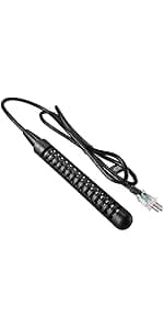 240V 3000W NEMA 6-15P Plug Immersion Bathtub and Swimming Pool Water Heater,Fully Submersible Portable Electric Heater,30 Galons Bathtub Heater,200 Galons Swimming Pool Heater,100% Waterproof