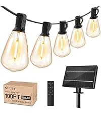 Outdoor String Lights 300 FT Globe LED Patio Lights with G40 Plastic Bulbs,Waterproof Shatterproof Dimmable Connectable Hanging for Backyard Porch Balcony Party Cafe Deck Decor