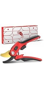 FLORA GUARD Bulb Planter with Depth Markers - Automatic Soil Releasing Seed Bulb Transplanter for Planting/Digging Tulips, Daffodils, Dahlias and More!